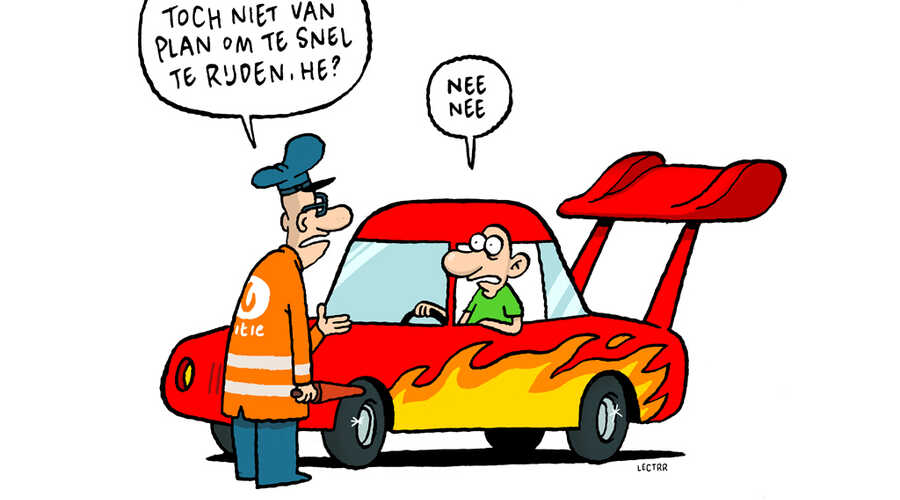 Hele dag snelheidscontroles tijdens Verkeersveilige Dag