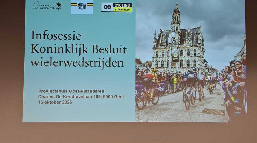 Infosessie veilige organisatie wielerwedstrijden