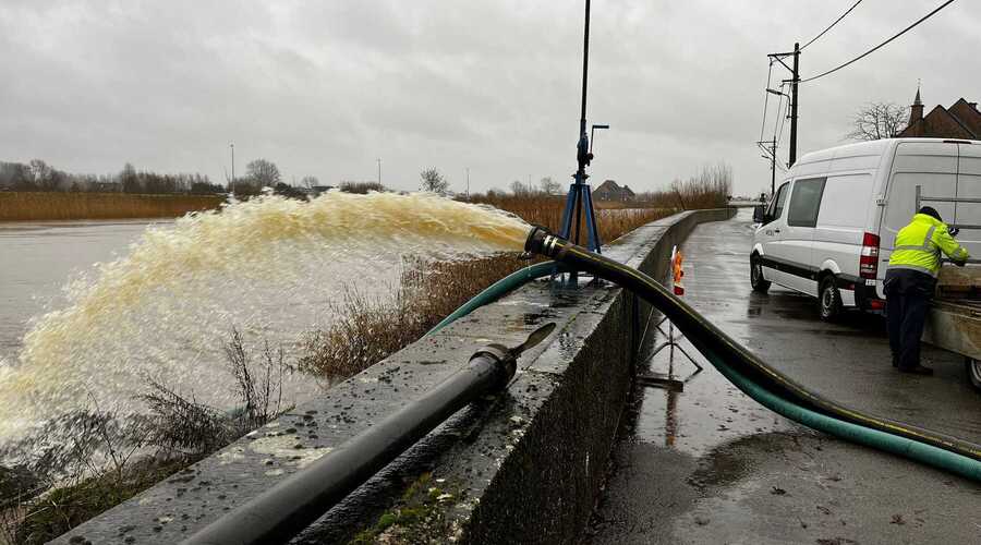 Wateroverlast in Oost-Vlaanderen: update 3