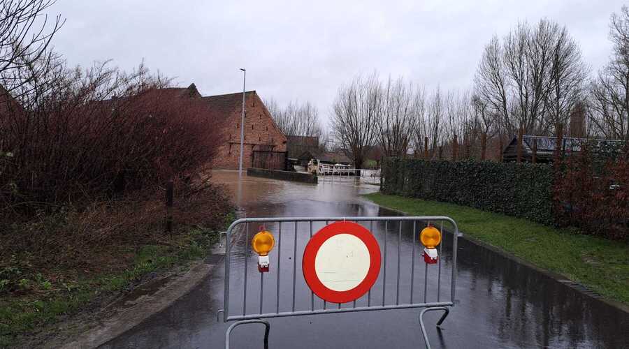 Wateroverlast in Oost-Vlaanderen: blijf alert