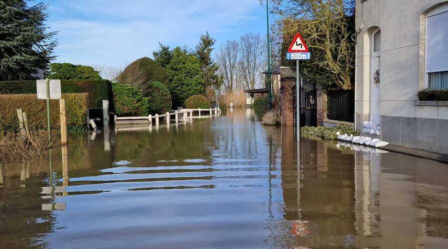 Wateroverlast Oost-Vlaanderen: situatie stabiel