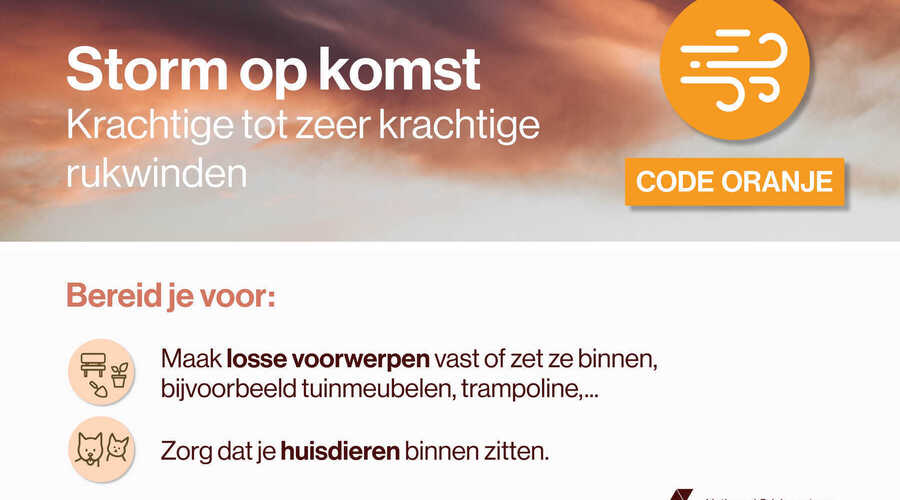 Storm op komst